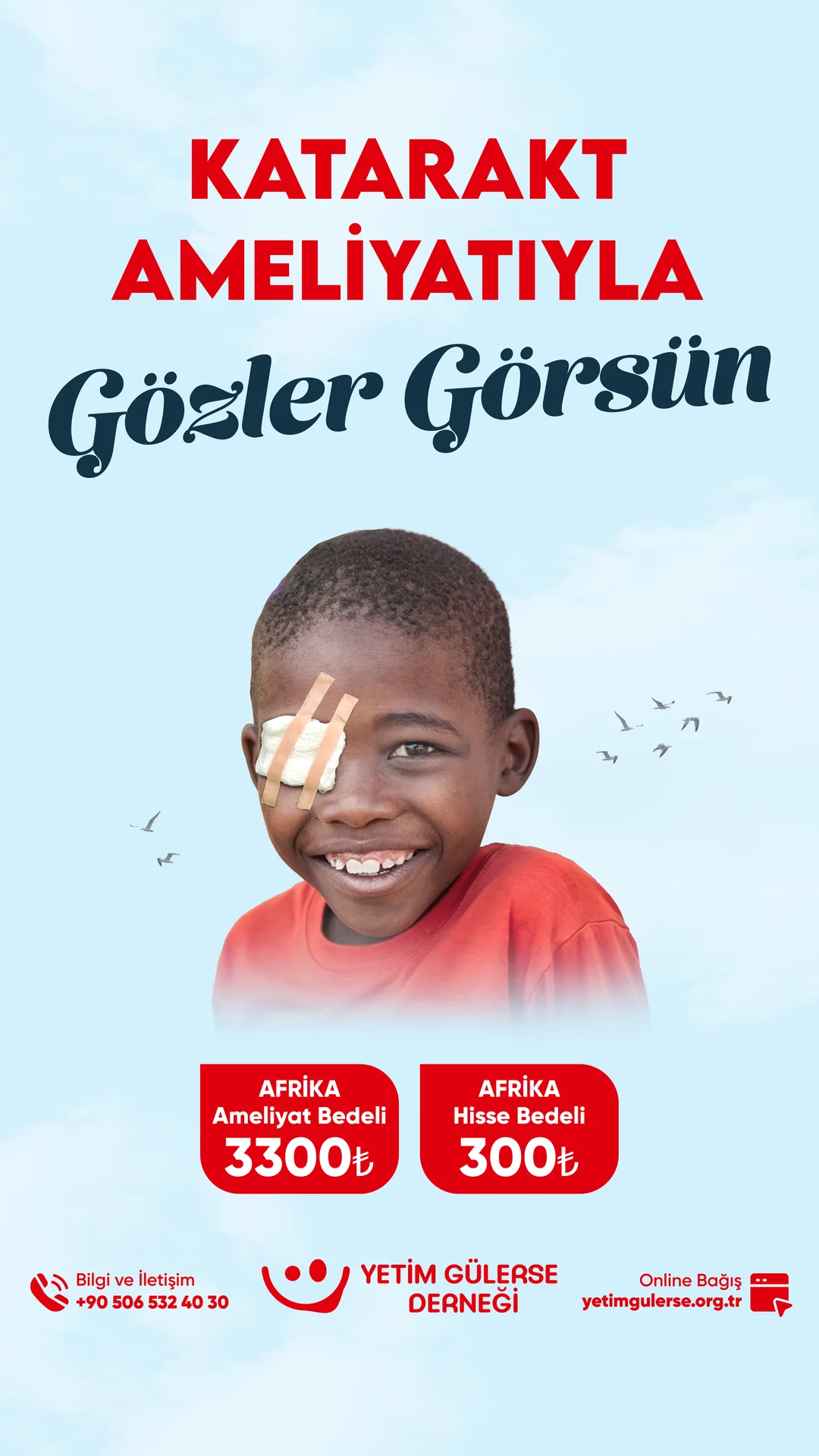 afrika katarakt ameliyati