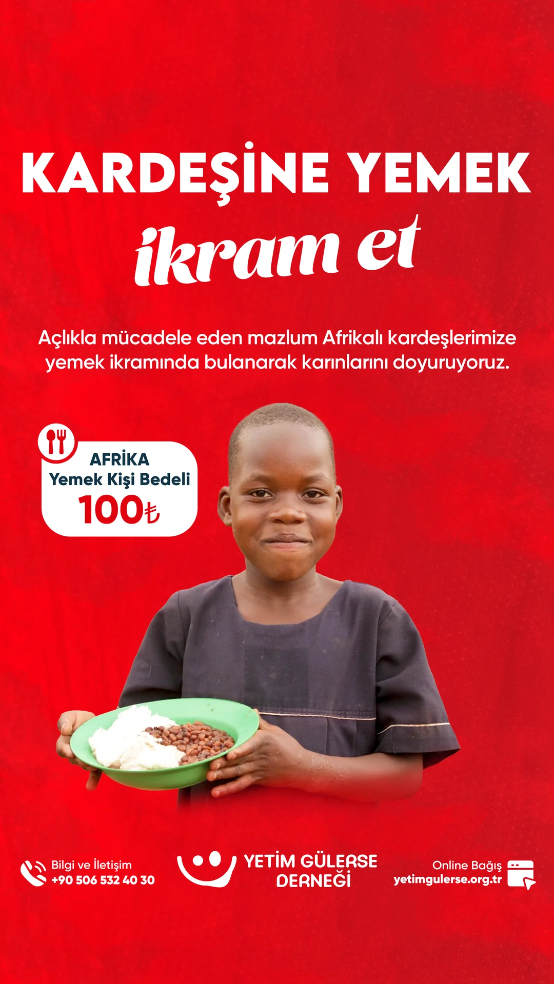 afrika yemek bagisi